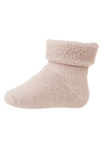 Wool Baby Socks Rose Dust