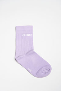 CPH Socks 1 lavender / white
