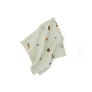 Muslin square - tiger - pack of 3