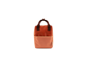 Backpack small colourblocking story red