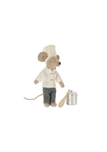 Chef mouse w. soup pot and spoon