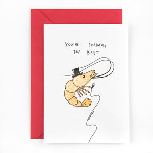 Card You're shrimply the best