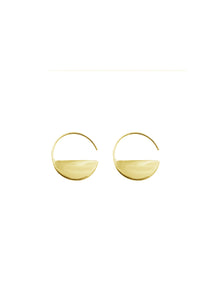 Horizon earrings gold