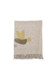 Alois Throw Recycled cotton Nature