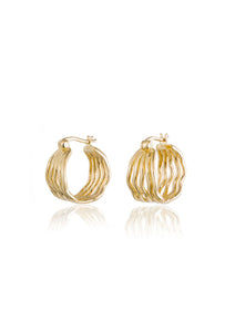 Almeria earrings Gold