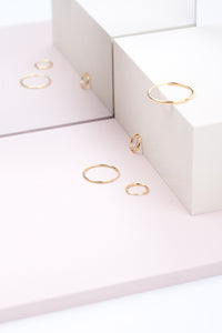 Creol earrings gold XS