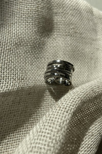 Ring coil silver
