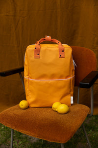 Backpack large freckles Sunny yellow