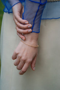 Ropette bracelet gold