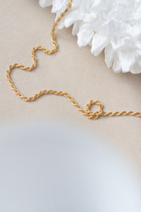 Ropette necklace gold