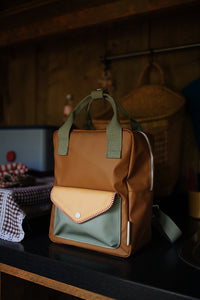 Backpack Small | Meadows | Envelope | Khaki Green