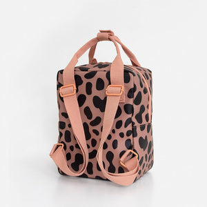 Backpack small jaguar spots pink